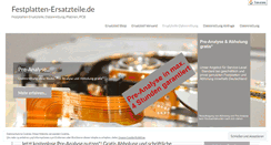 Desktop Screenshot of festplatten-ersatzteile.de